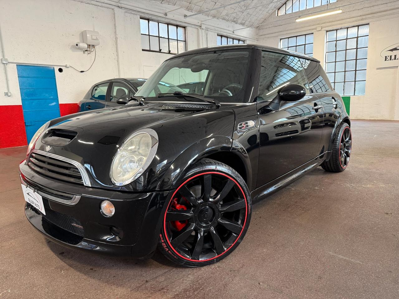 Mini 1.6 COOPER S KIT JCW ORIGINALE 200cv - TETTO - PELLE