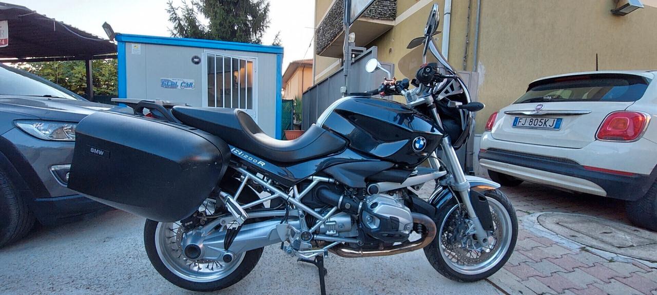 BMW R 1200 SOSPENSIONI REGOLABILI 2 VALIGIE DISTRIBUZIONE FATTA IMPECCABILE