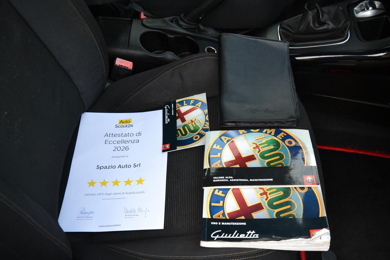 Alfa Romeo Giulietta 1.6 JTD 105CVDISTINCTIVE6MPREZZOSENZAVINCOLIUNIPRO'-GARANZIA12 MESI**DISTRIBUZIONE OK