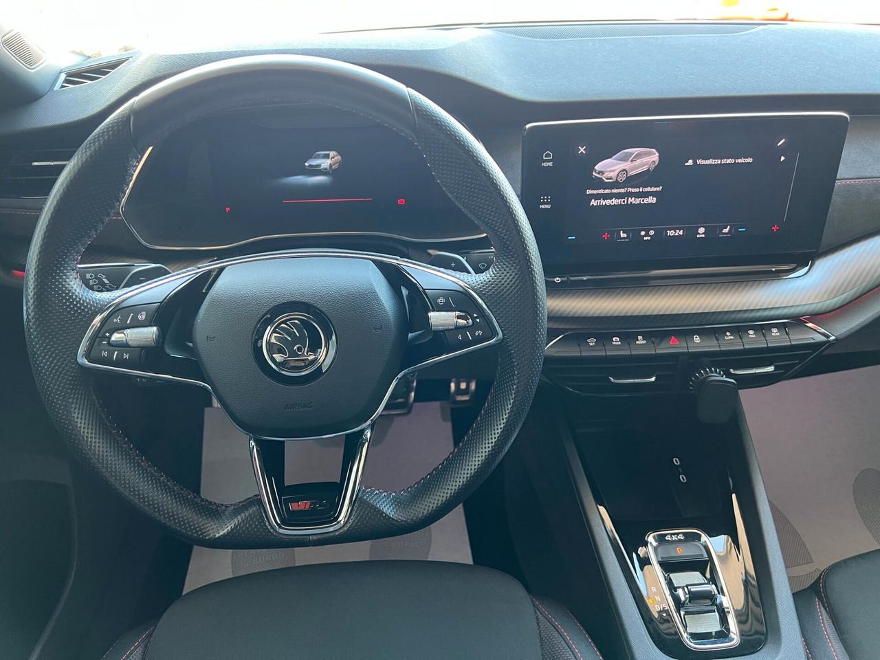 Skoda Octavia 2.0 TDI EVO SCR 200 CV DSG 4x4 Wagon RS/TETTO PANORAMICO