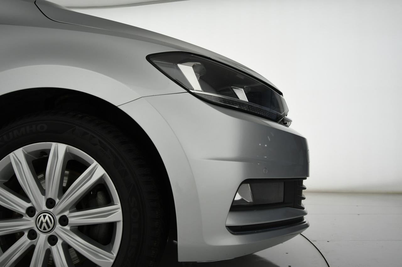VOLKSWAGEN Touran 1.6 tdi Highline 115cv dsg ACC+ALCANTARA+C17"