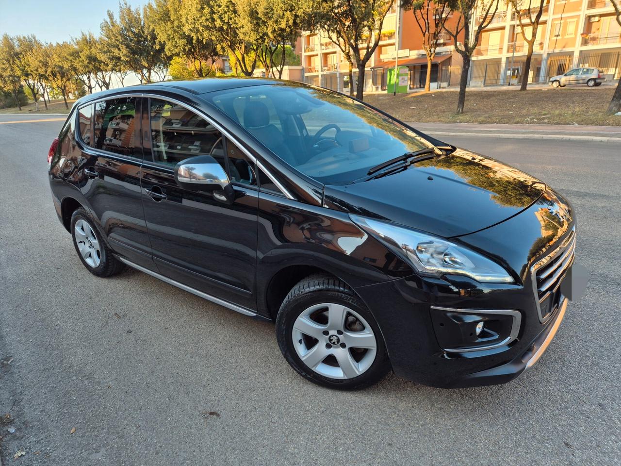 Peugeot 3008 1.6 hdi 115cv tetto panoramico 2016 gangio traino