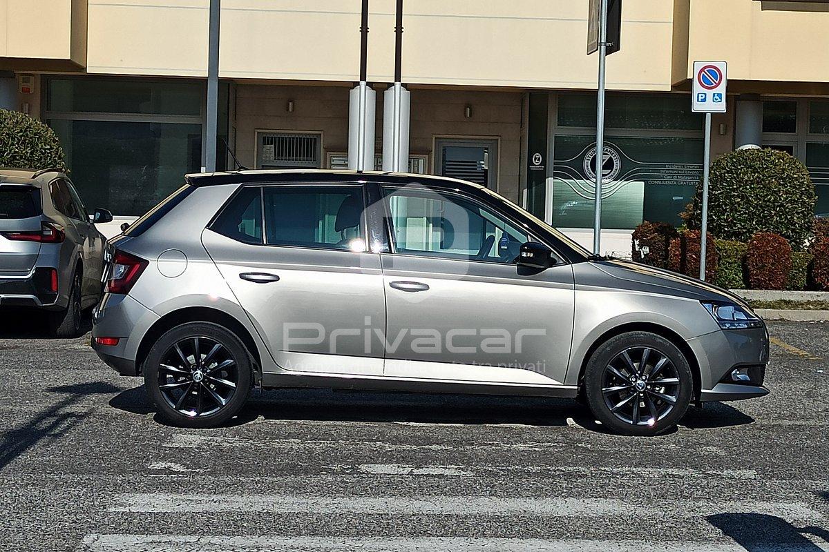 SKODA Fabia 1.0 MPI 75 CV Twin Color Nero