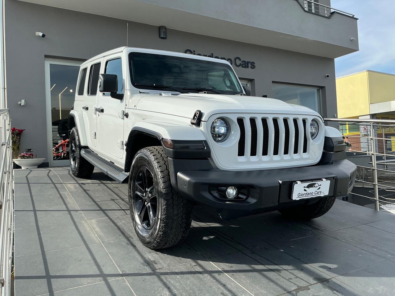 Jeep Wrangler Unlimited 2.2 Mjt II Sahara uni pro in garanzia