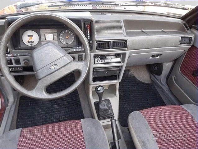 Ford Escort 1986 CABRIO - RARISSIMA