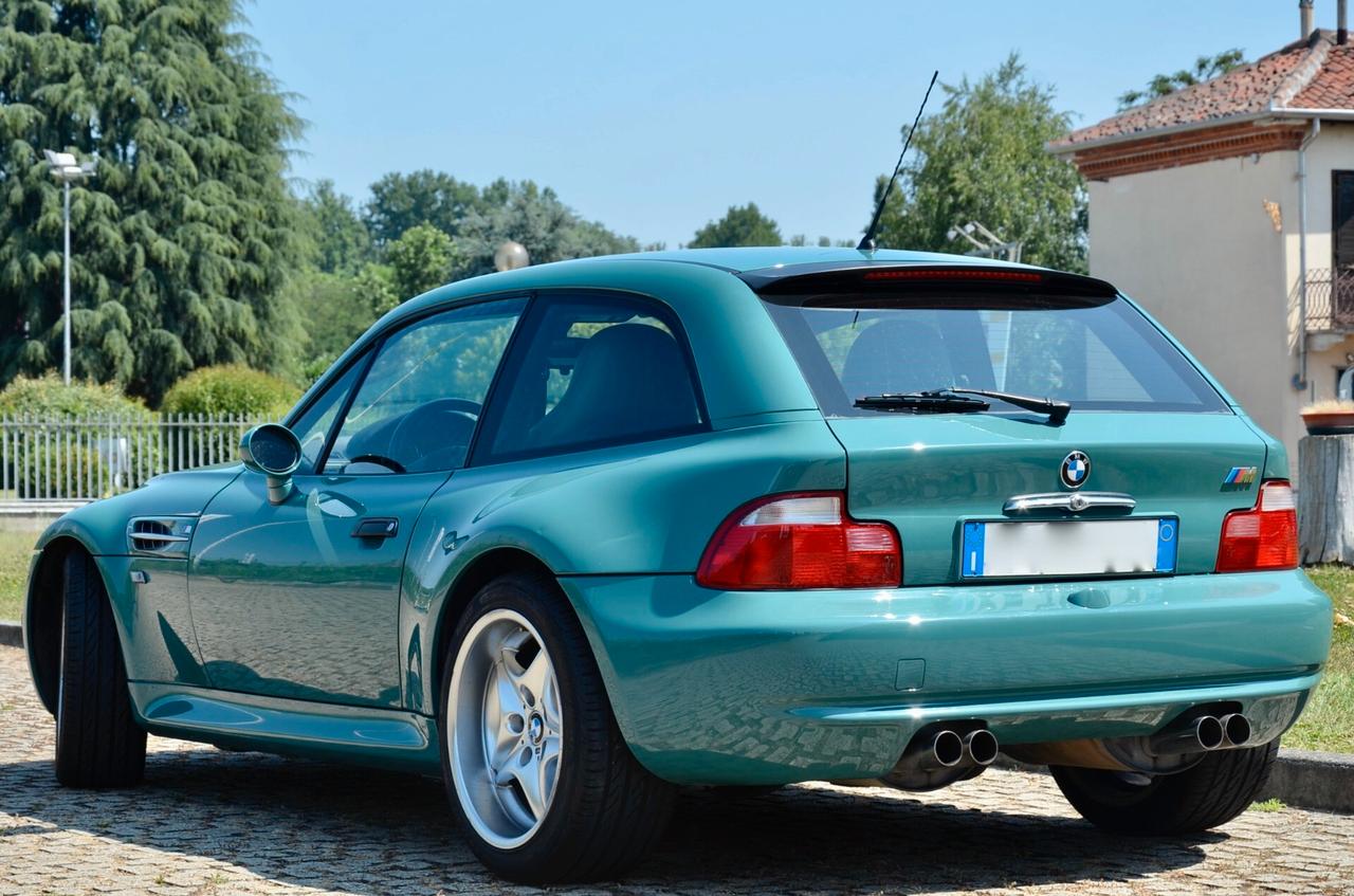 BMW Z3 M COUPE 3.2 321cv MANUALE, PERFETTA, SERVICE BOOK BMW, UFF ITALIANA, PERMUTE