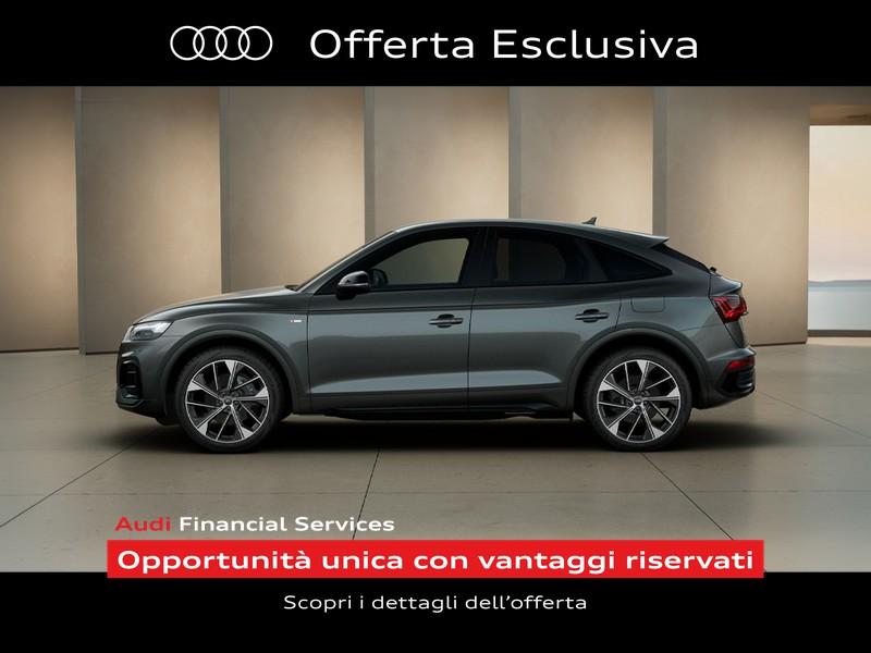 Audi Q5 sportback 55 2.0 tfsi e identity black quattro s-tronic