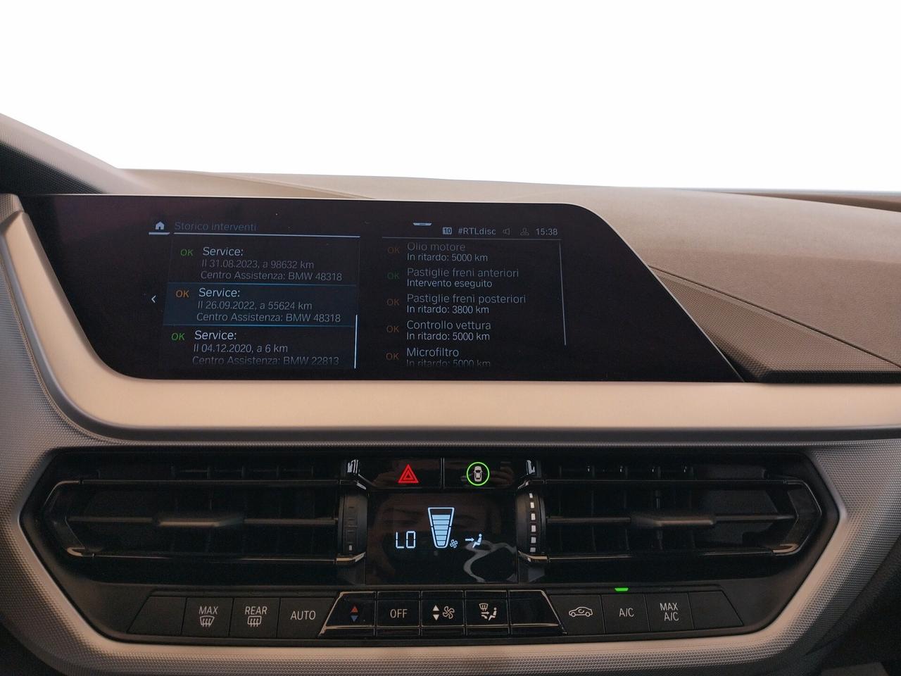 Bmw 116d 5p. Business Advantage - TAGLIANDI BMW