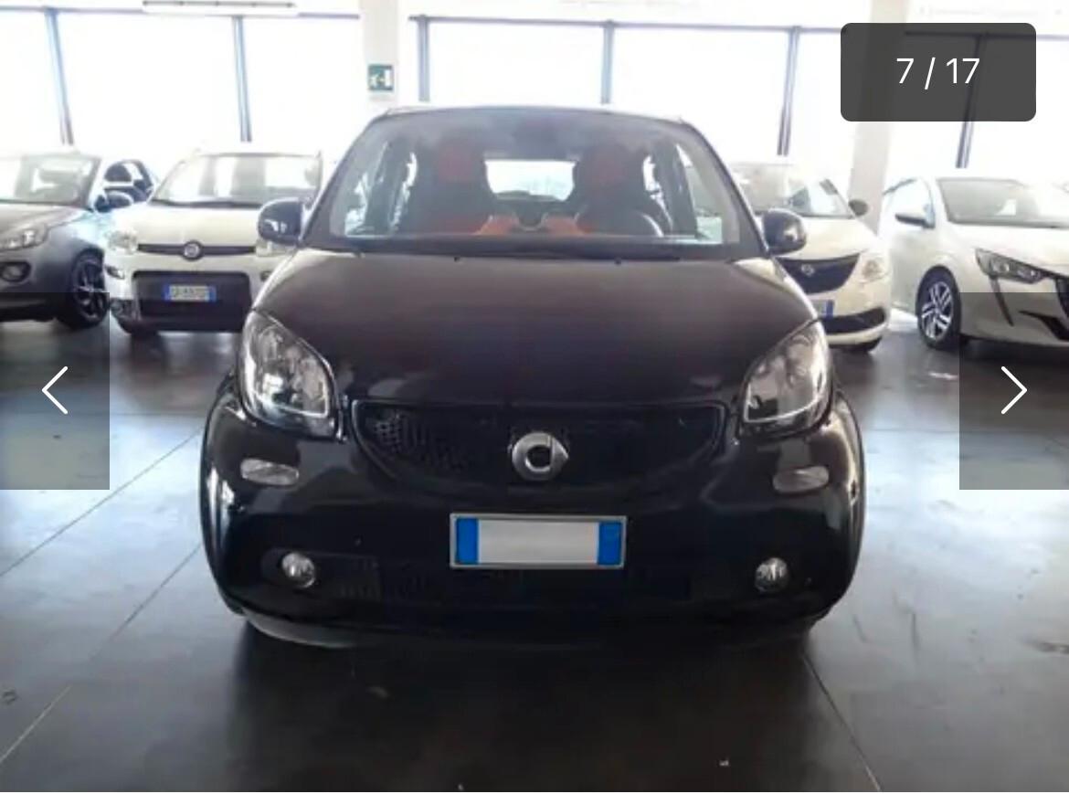 SMART FORFOUR 1000 BENZINA AUTOMATICA KM CERTIFICATI UNICO PROPRIETARIO 2016