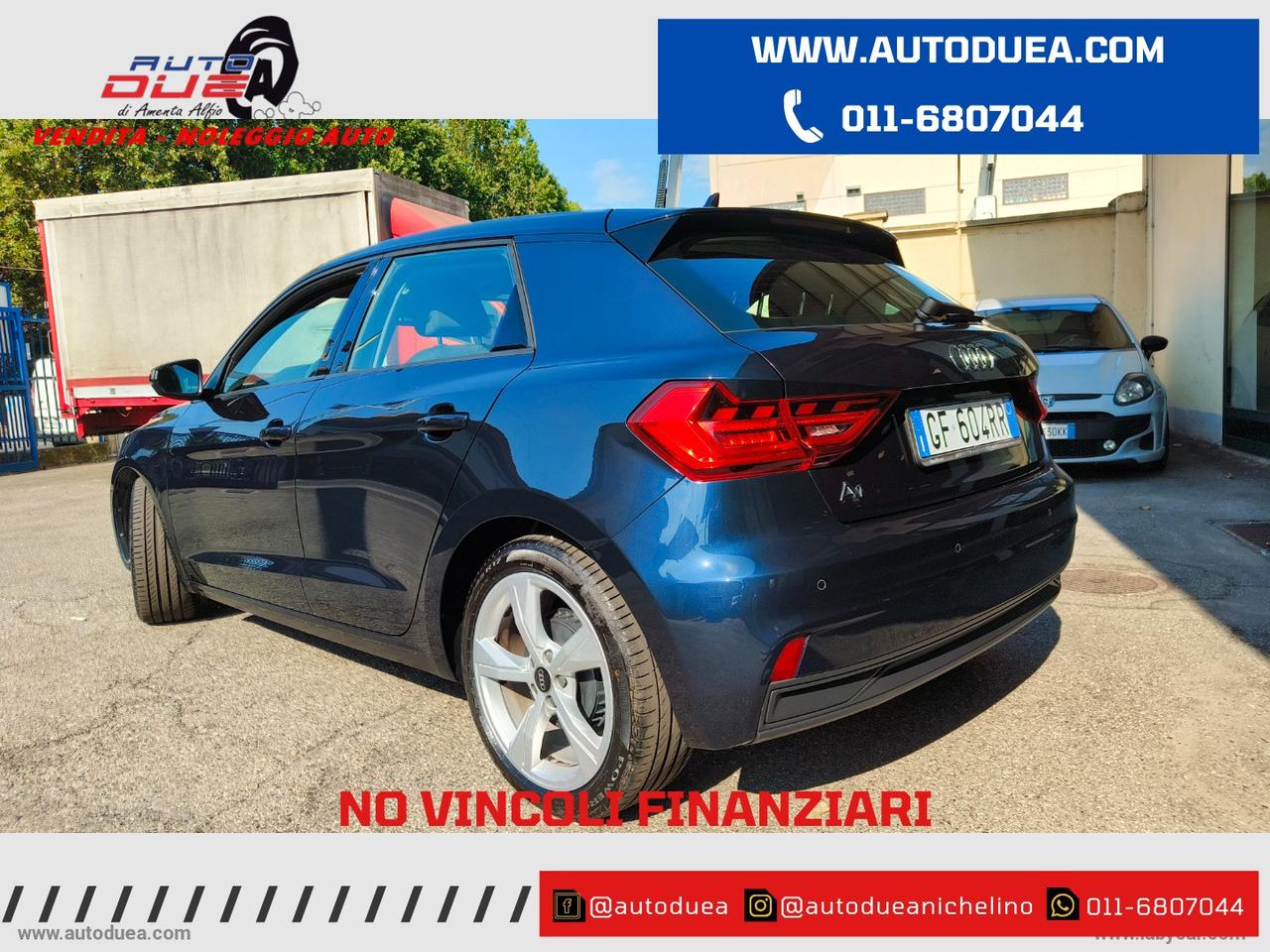 AUDI A1 SPB 25 TFSI S tronic Admired NO VINCOLI FINANZIARI