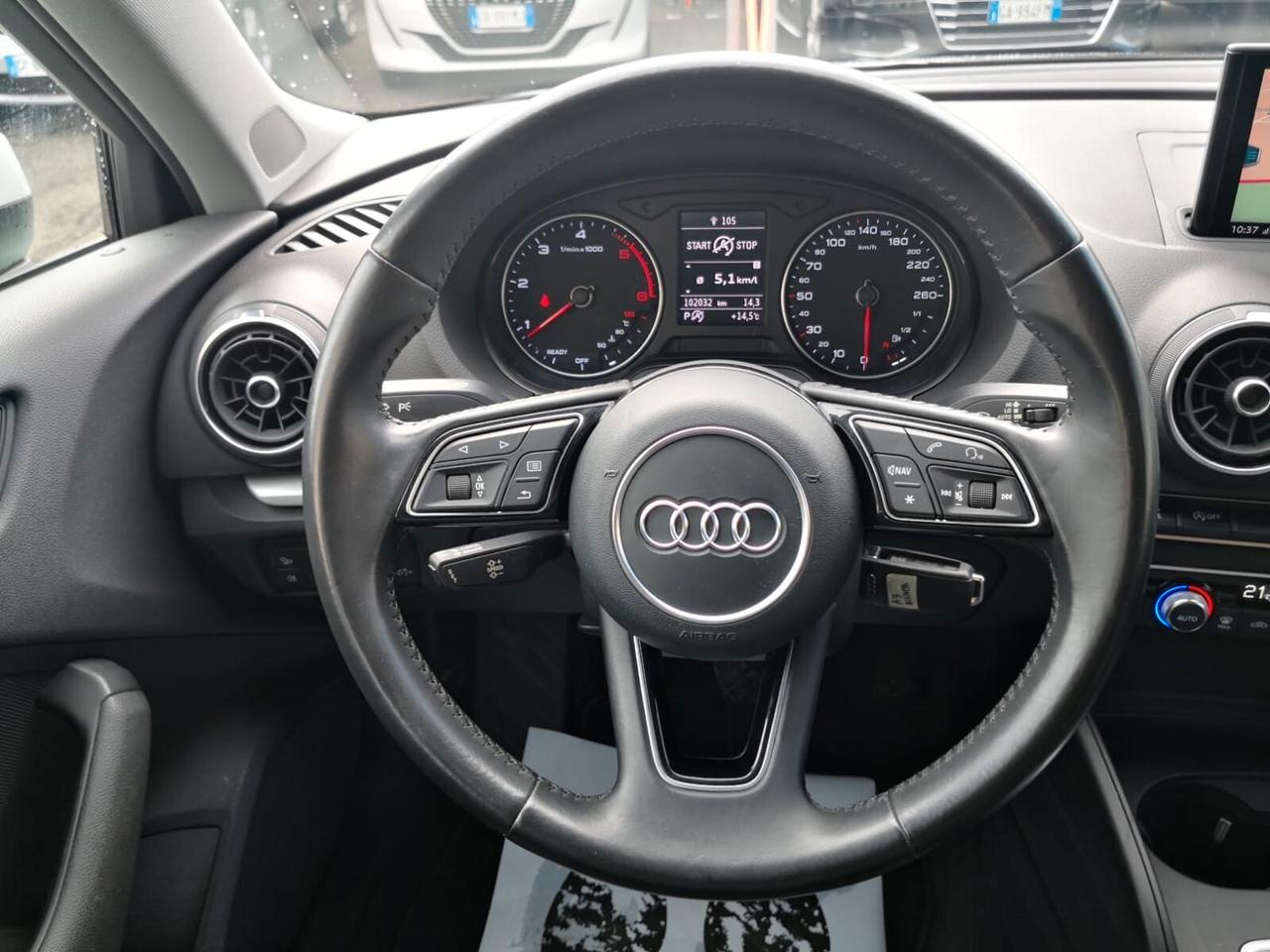 Audi A3 SPB 2.0 TDI 150CV S tronic ***AUT***NAVI***LED***