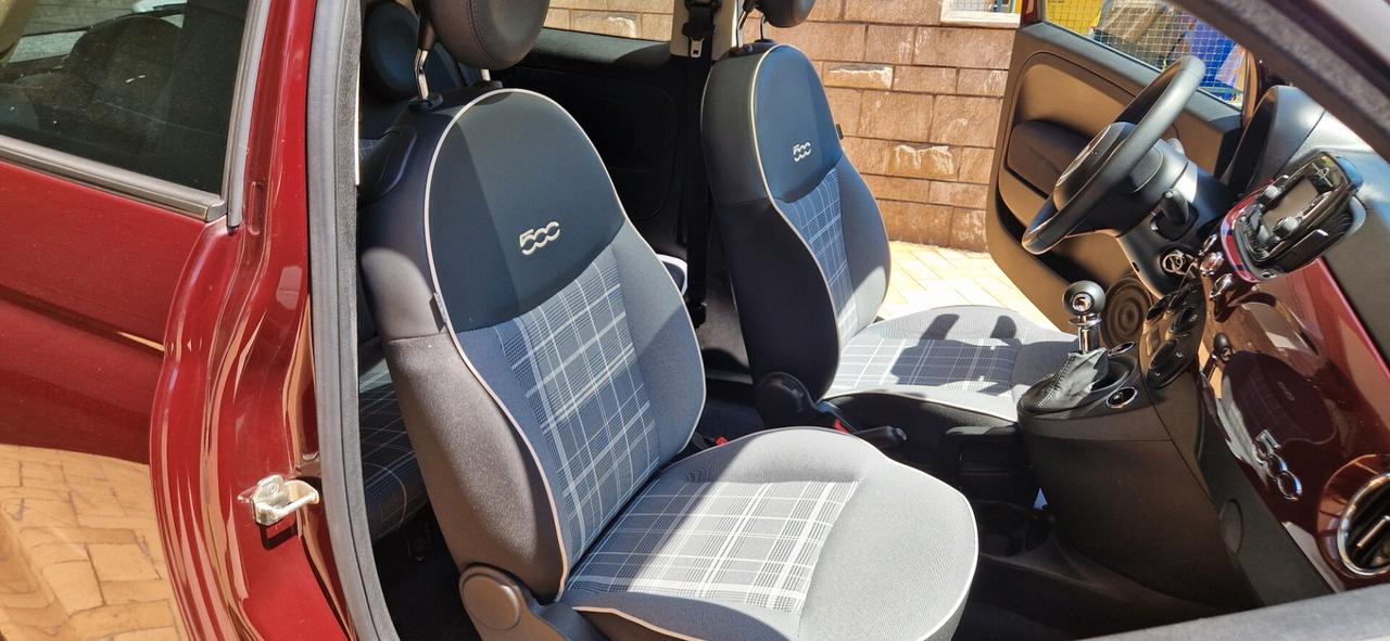 Fiat 500 1.2 Lounge TAGLIANDI / NAVI