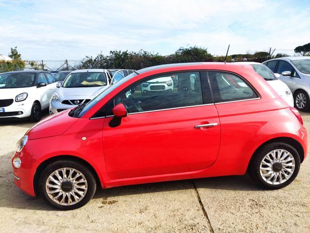 FIAT 500 1.2 LOUNGE 70cv TETTO PANORAMICO CERCHI USB/MP3