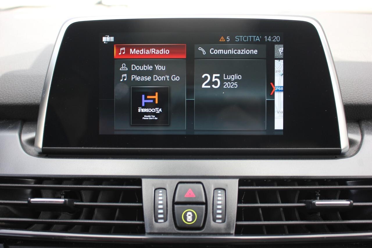 BMW 216 UNIPRO' *PREZZO VERO* CRONO TAGLIANDI