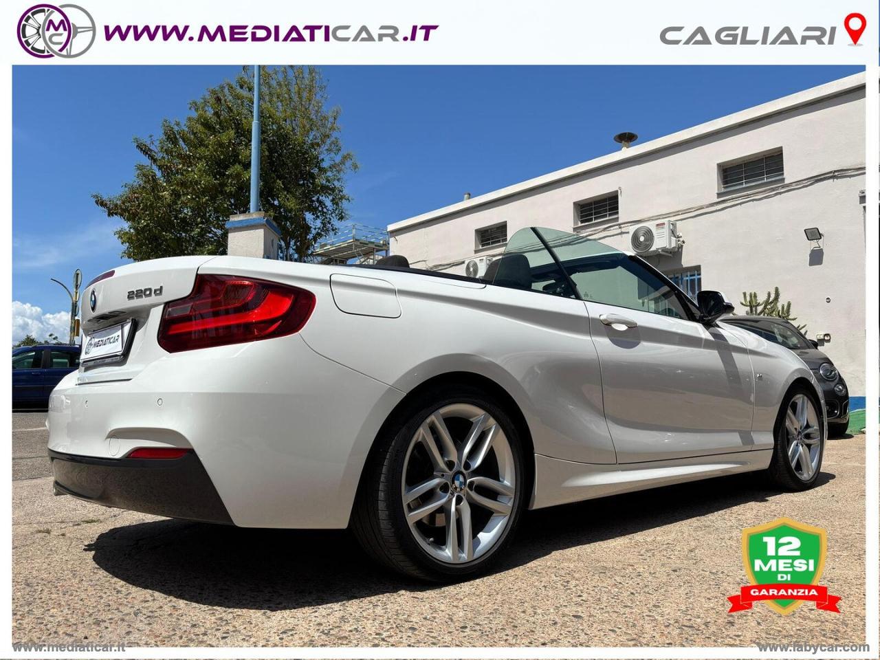 BMW 220d Cabrio Msport