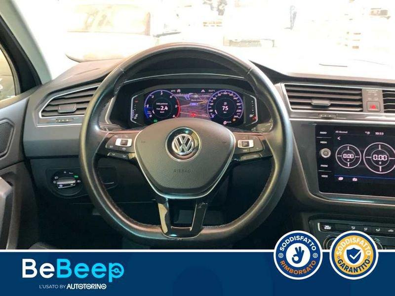 Volkswagen Tiguan 2.0 TDI ADVANCED 4MOTION 190CV DSG
