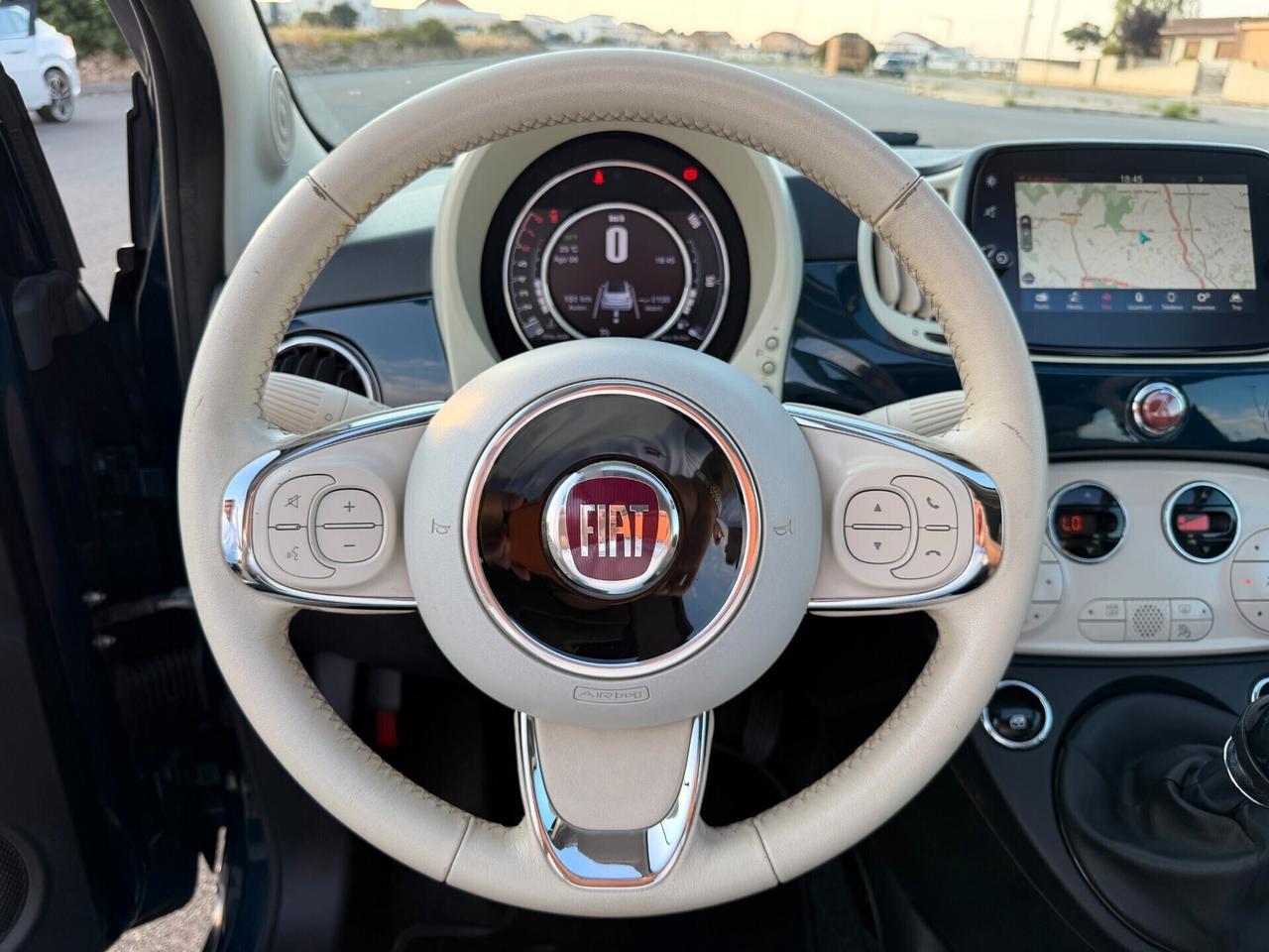 Fiat 500 Cabrio 1.2 69cv Lounge Clima*Pelle*Full