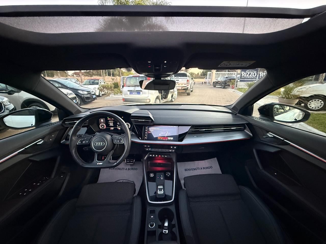 AUDI A3 SPB 35TDI 150CV S LINE TRONIC TETTO AMBIENT IDENTITY BLACK 12/2022