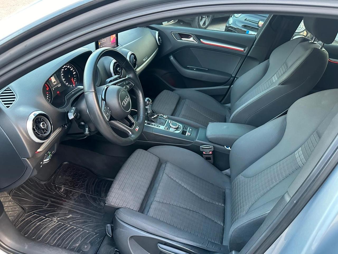 Audi A3 SPB 1.6 TDI S tronic S-LINE 116 cv - 2018