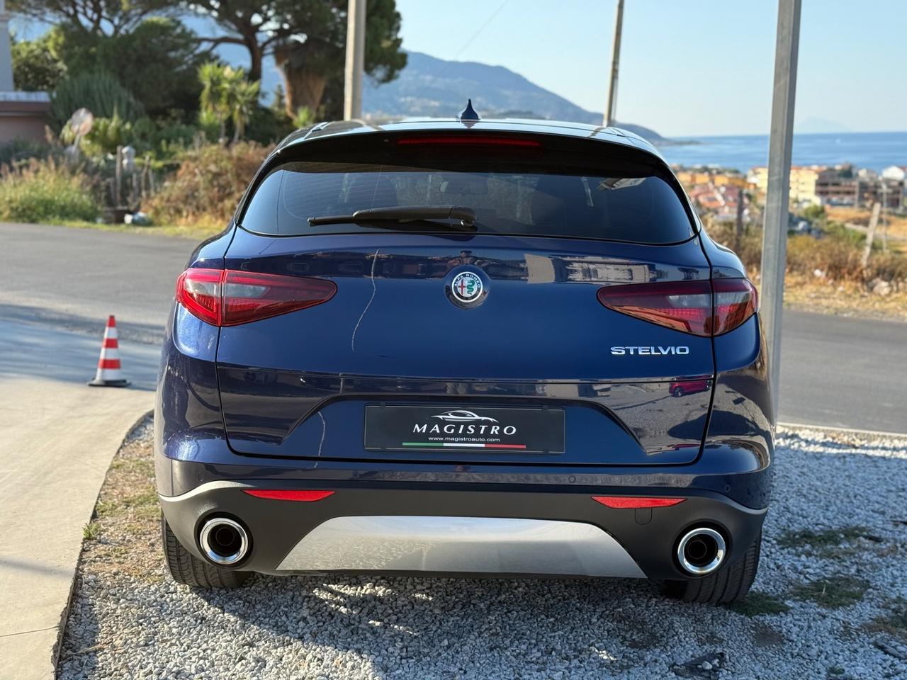 Alfa Romeo STELVIO 2.2 TD 160CV AT8 Blu Montecarlo