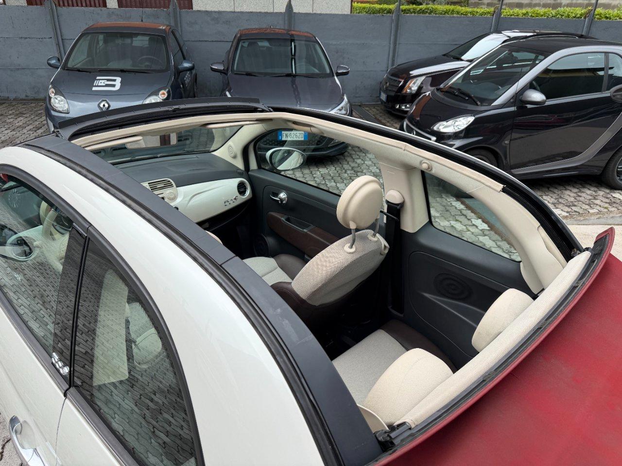 Fiat 500 C 500C 1.4 16v Lounge 100cv CAPOTE GUASTA CAMBIO NUOVO !!!