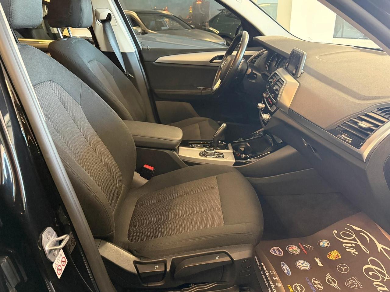 BMW X3 20D SPORT X-DRIVE 190CV NAVI CRUISE ANNO 2019