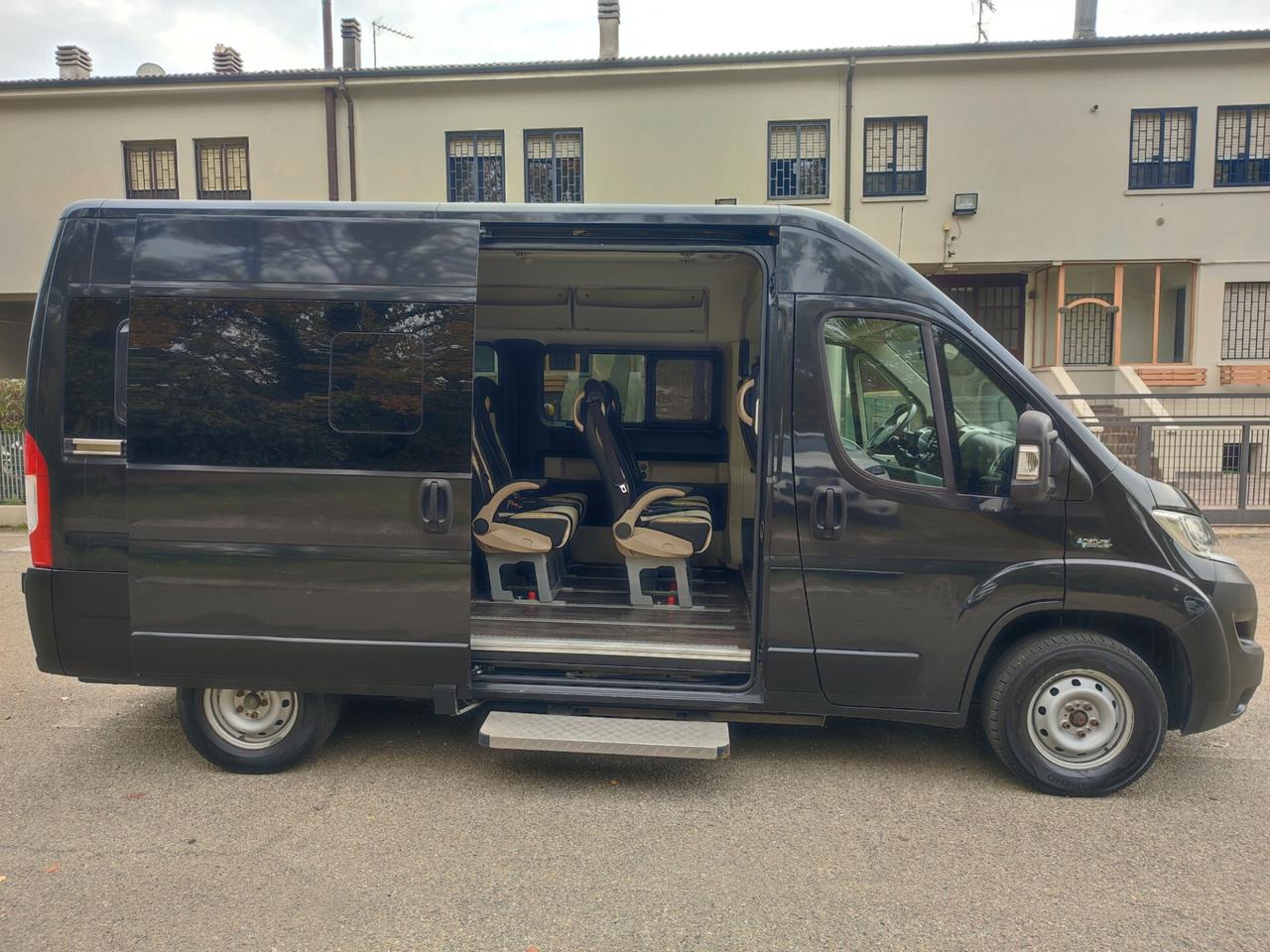 FIAT DUCATO 2018 A METANO 9POSTI PEDANA DISABILI EURO6D