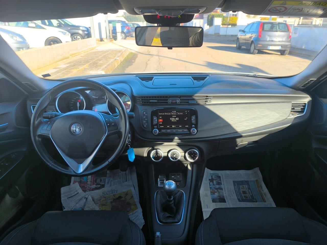 ALFA ROMEO GIULIETTA BUSINESS 1.6 DIESEL 120cv 07/2017 KM 80.00 NAV/LED/SENS.POST