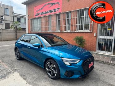 Audi A3 Sportback 35 1.5 tfsi S-line 150cv s-tronic TETTO