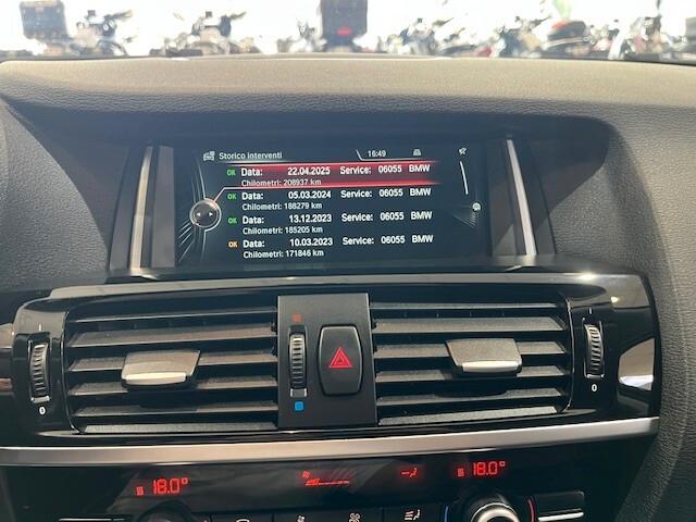 Bmw X3 xDrive20d xLine * TAGLIANDI CERTIFICATI *