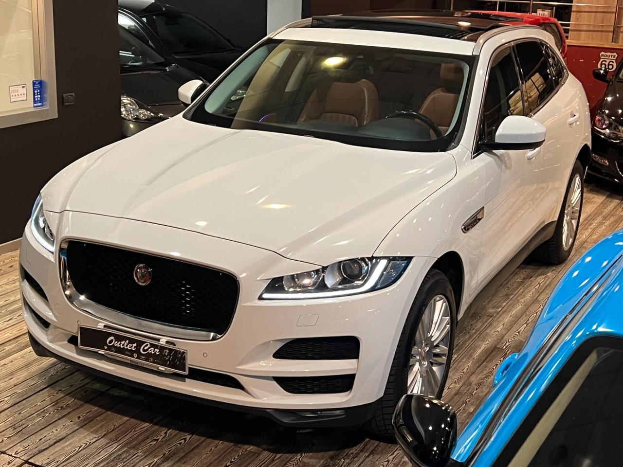 JAGUAR F-PACE 2.0d AWD PORTFOLIO/VIRTUAL TETTO/UNICO PROPRIETARIO