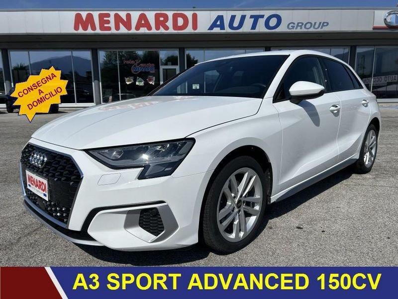 Audi A3 SPB 35 TFSI 150CV Sport Advanced PARI AL NUOVO