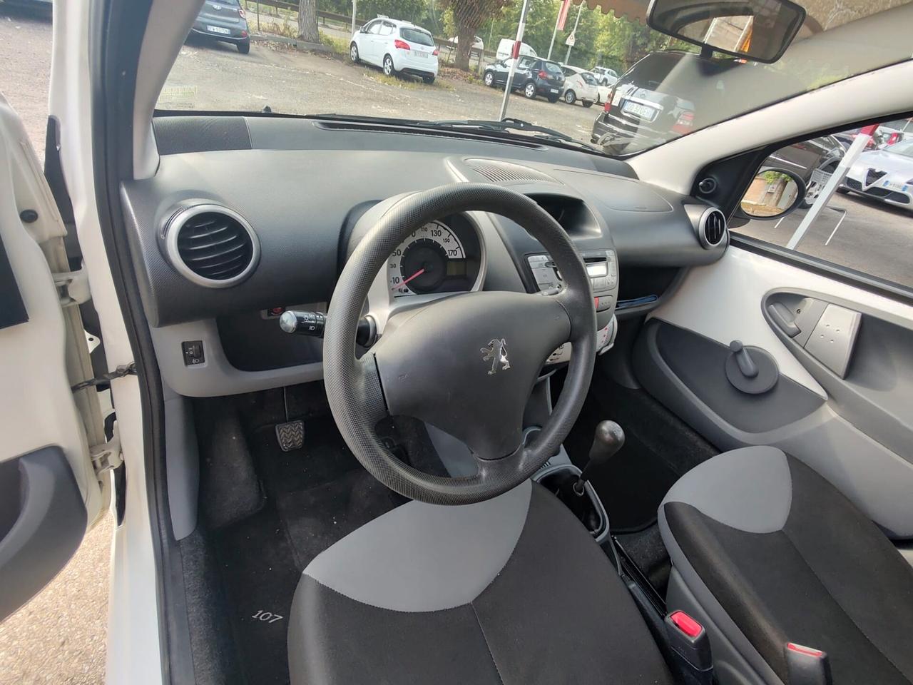 Peugeot 107 BENZINA, 5 PORTE, 1.0 12V ACCESS, 50 KW, 68CV, OK NEOPATENTATI, GARANZIA L.12 MESI