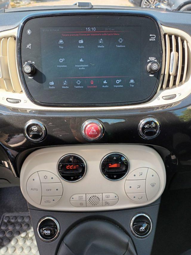 FIAT 500 1000 HYBRID 70 CV NAVI CARPLAY CLIMAUTO PDC TETTO