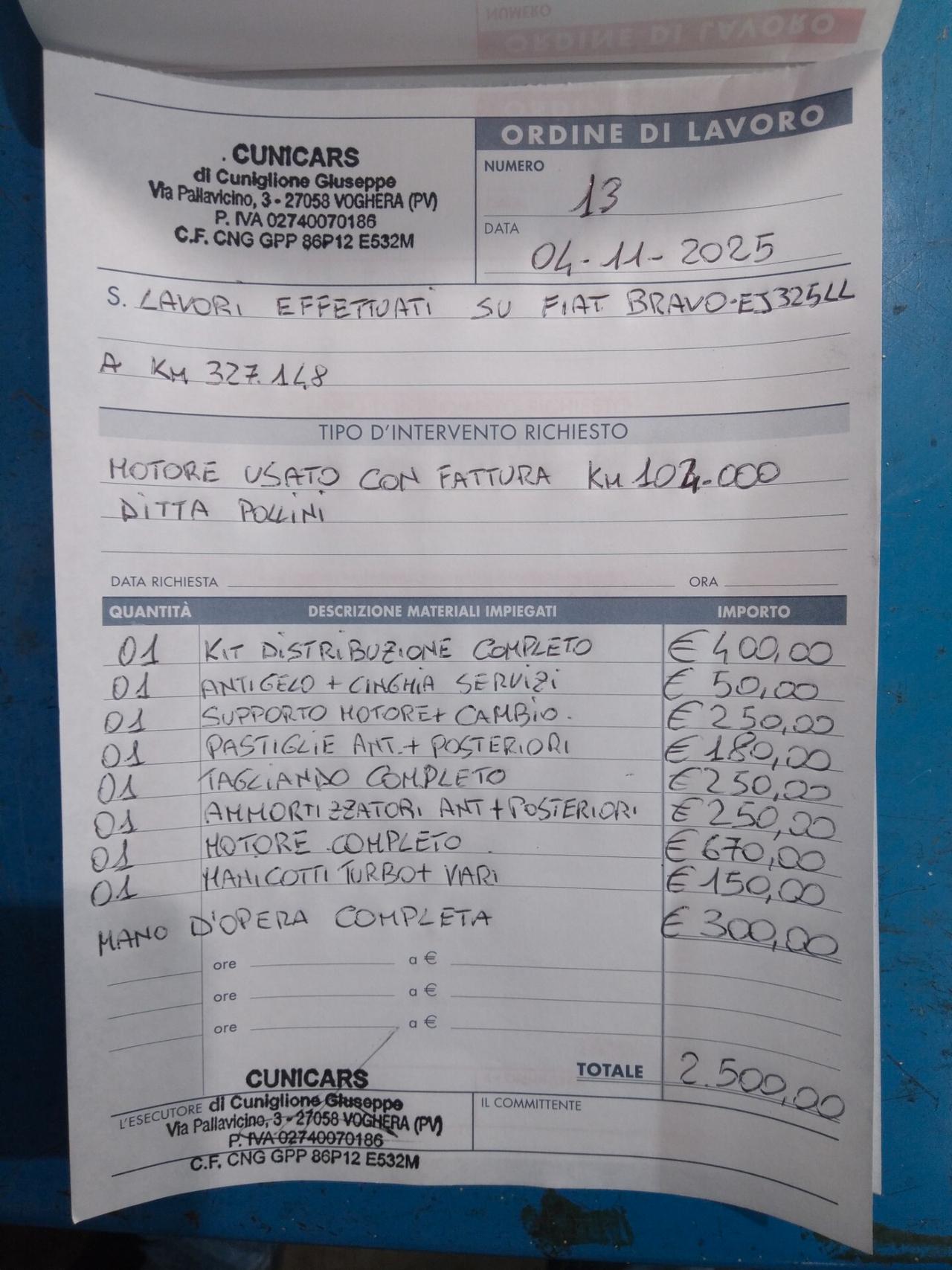 Fiat Bravo 1.6 MJT 120 CV DPF Dynamic x neopatentati