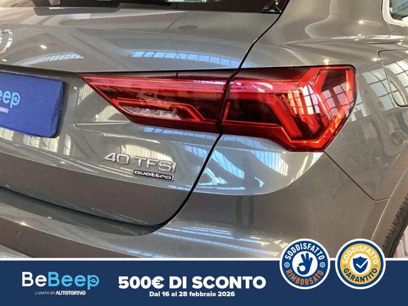 Audi Q3 40 2.0 TFSI S LINE EDITION QUATTRO S-TRONIC