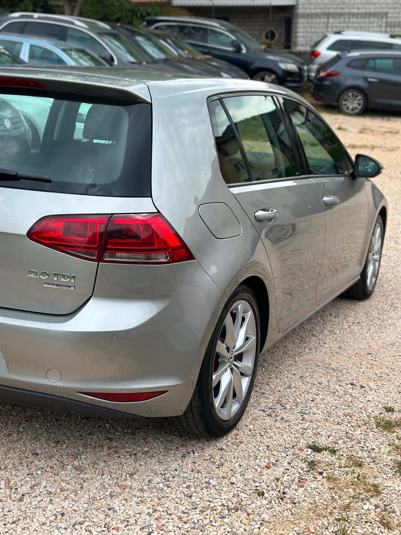 Volkswagen GOLF 2.0 TDI 5p. HIGHLINE SEDILI PELLE KMCERT