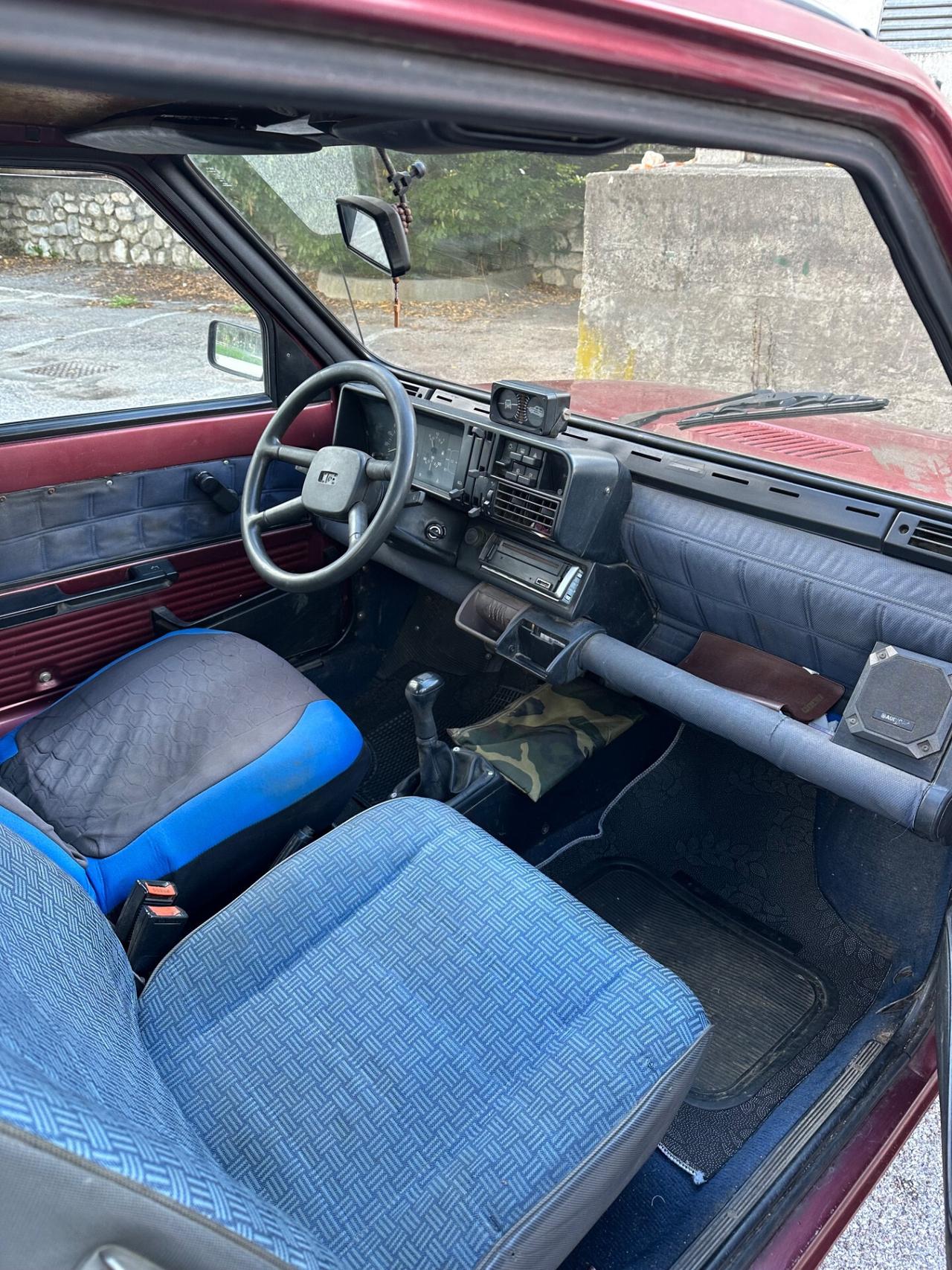 Fiat Panda 4x4 con carrello unico proprietario