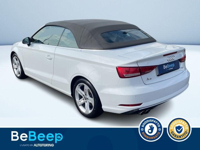 Audi A3 CABRIO 2.0 TDI SPORT 150CV S-TRONIC 7M