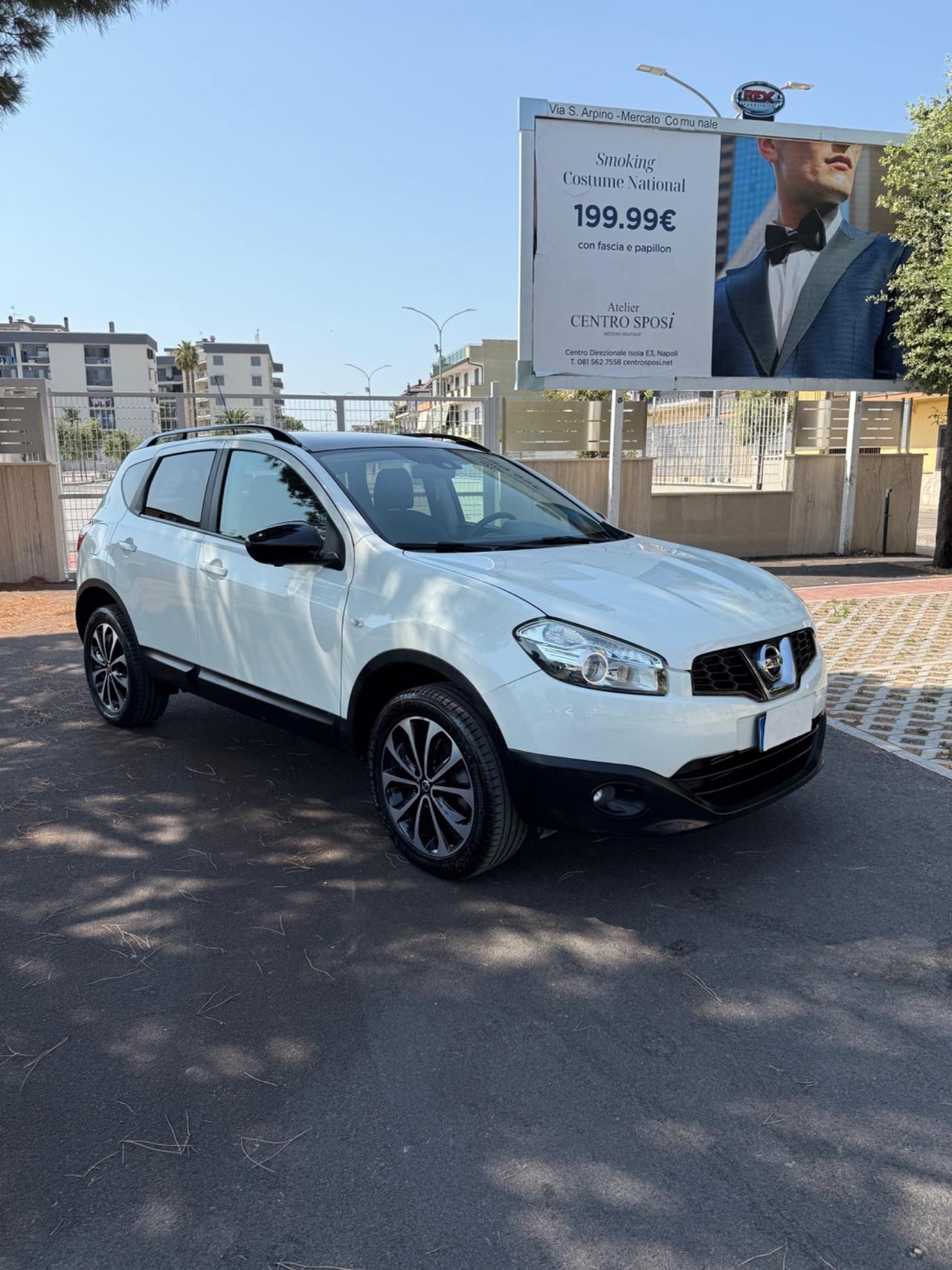 Nissan Qashqai 1.5 dCi DPF Tekna full optional bianco perla