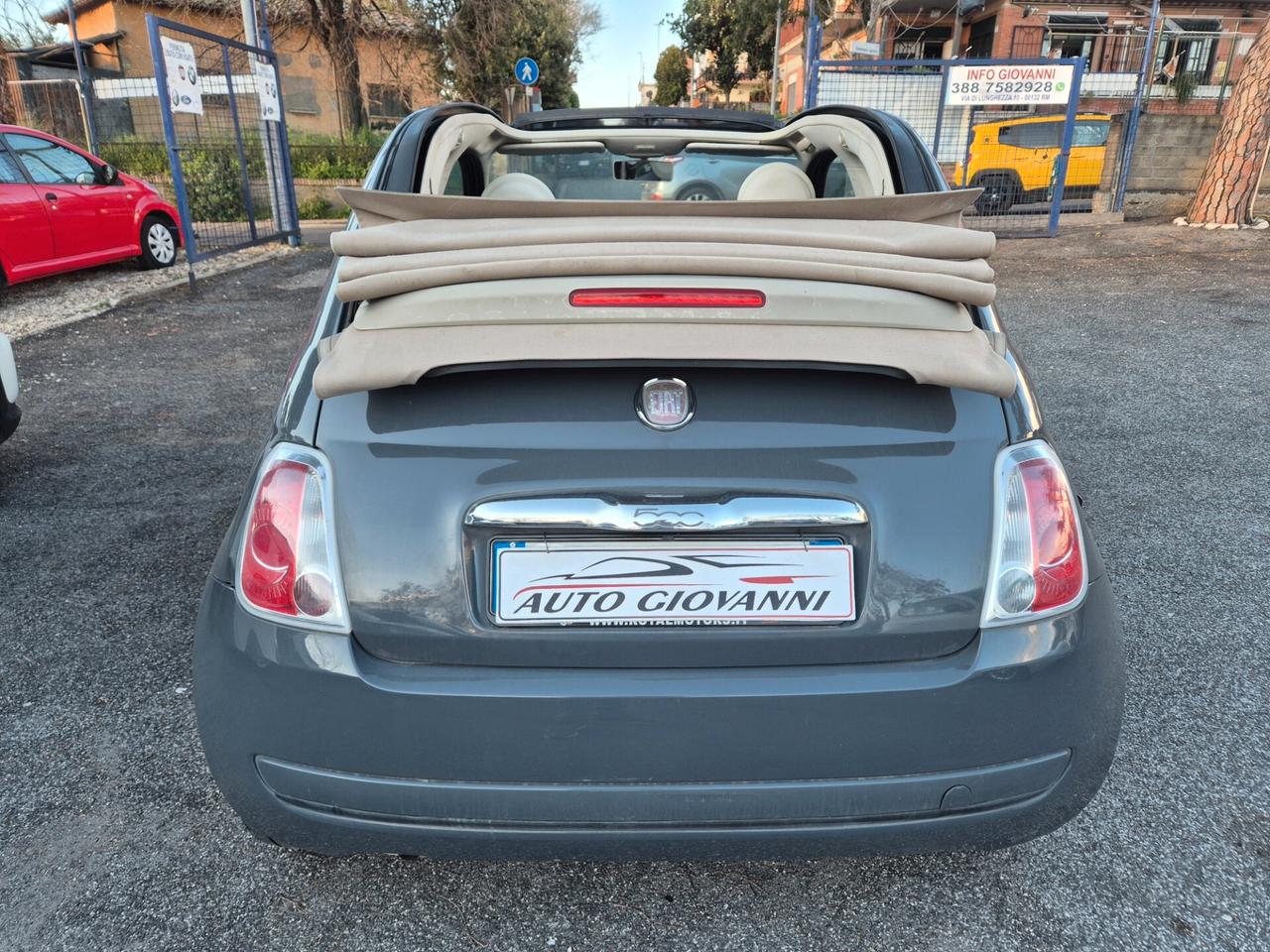 Fiat 500 C 1.2 Pop cabrio automatico