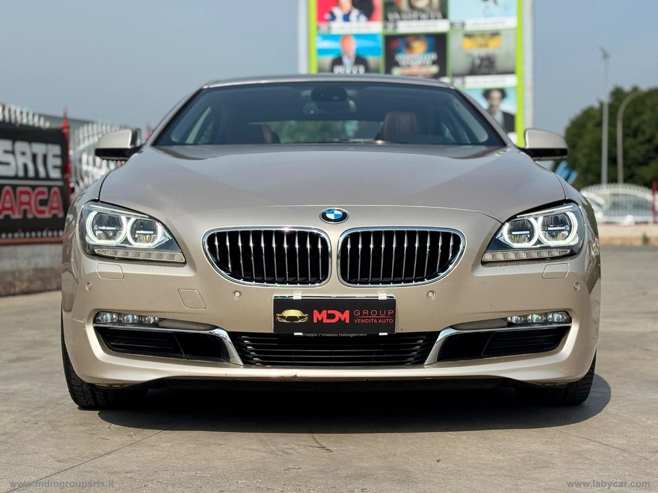 BMW 640d Gran Coupé Futura BANG AND OLUFSEN *TETTO* *INTERNO ROSSO* head-up