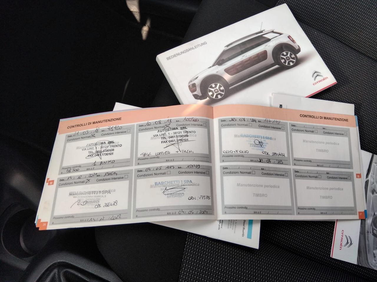 CITROEN C4 CACTUS 1.6 HDI GARANTITA