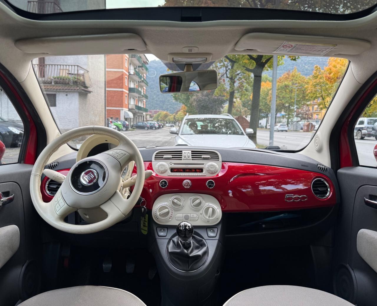Fiat 500 1.2 CON TETTO PANORAMICO - TAGLIANDATA