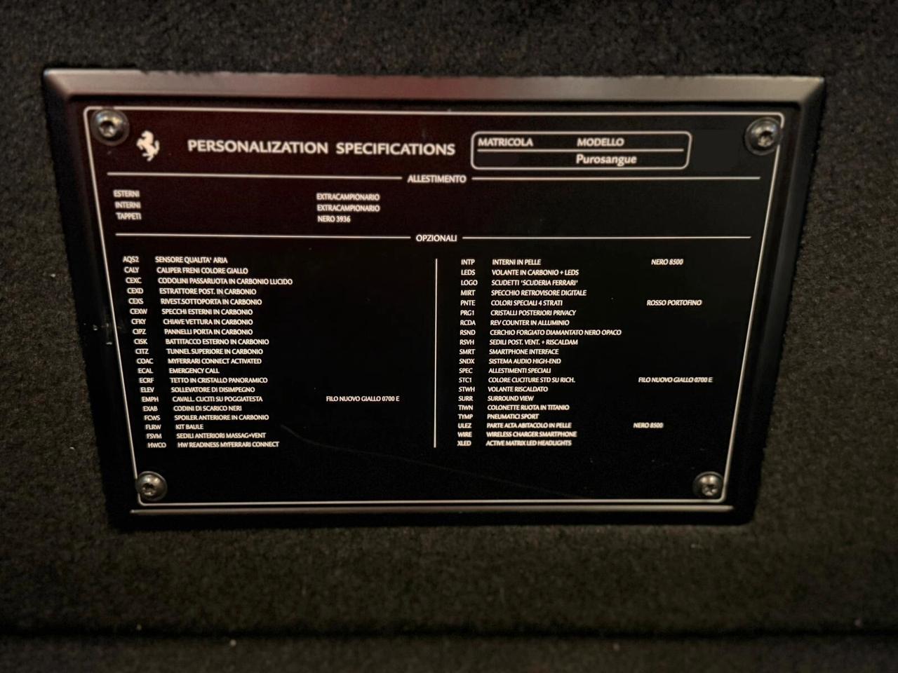 Ferrari Purosangue 6.5 V12 725cv dct