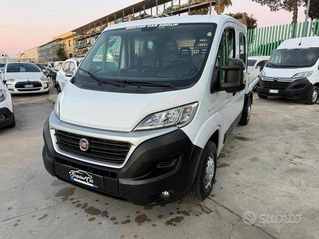 FIAT Ducato DOPPIA CABINA 7POSTI CASSONE FISSO