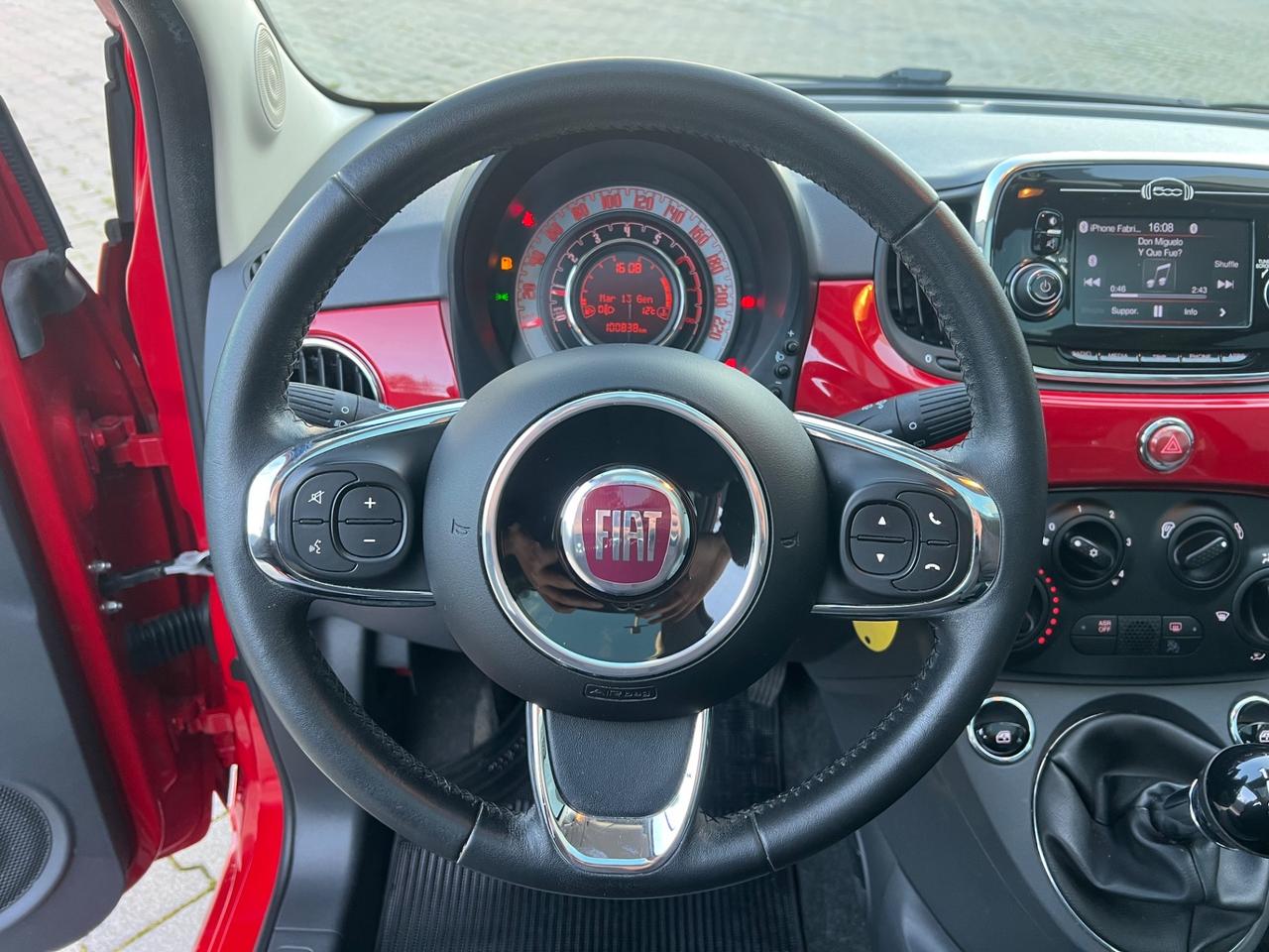 Fiat 500 1.2 Benzina 69cv Lounge 100.000km