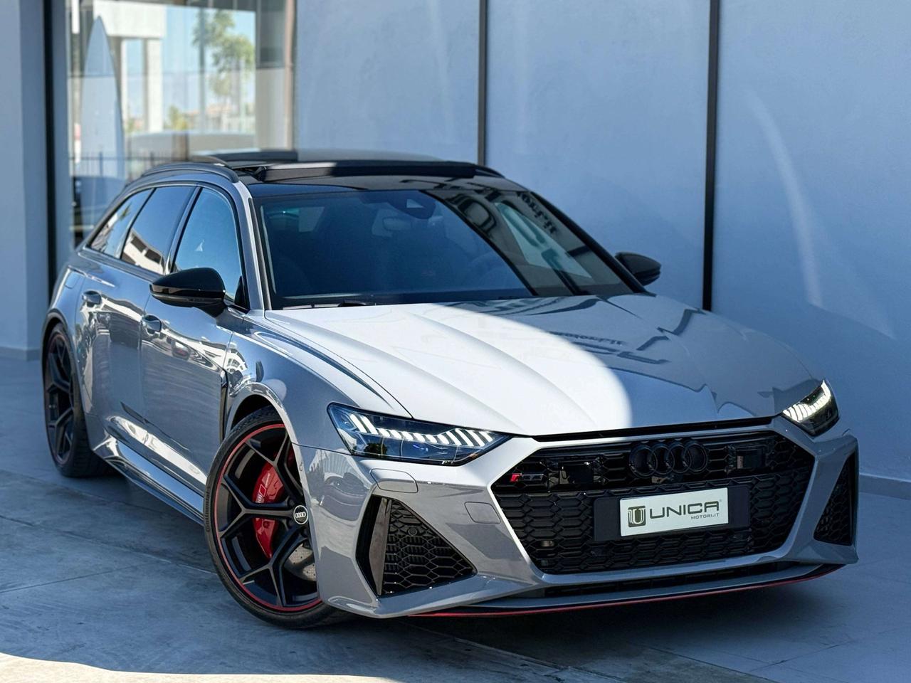 Audi RS6 Avant 4.0 630CV MHEV Performance Quattro TipTronic ITALIANA - TETTO - IVA ESPOSTA