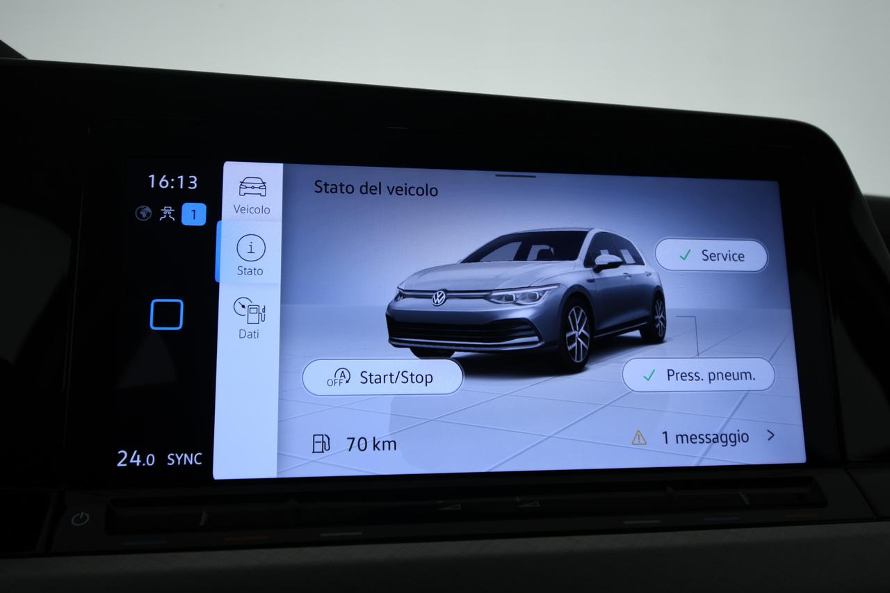 VOLKSWAGEN Golf 1.0 etsi evo Life 110cv dsg NEOPATENTATI+ACC+APP CONNECT