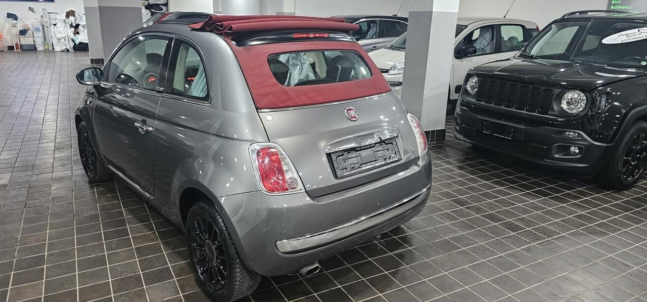 NUOVA FIAT 500C CABRIO LOUNGE 1.2 BENZ 69CV DUALOGIC EDITION